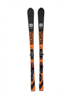 Volkl Deacon 7.2 Black Orange 2024 + Marker FDT TP10 GW Ski adulte