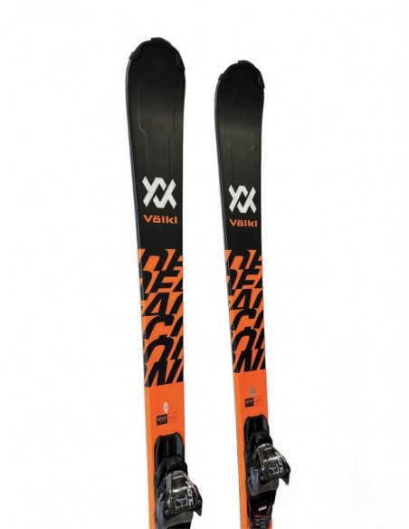 Volkl Deacon 7.2 Black Orange 2024 + Marker FDT TP10 GW Ski adulte