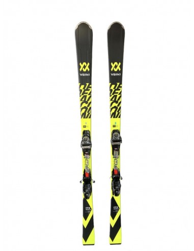 Volkl Deacon 7.2 Black Yellow 2024 + Marker FDT TP10 GW Ski adulte