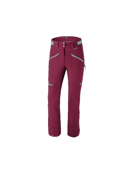 Pantalon de Ski de Randonnée Dynafit Beast Hybrid Beet Red W 2024 Pantalons de ski femme