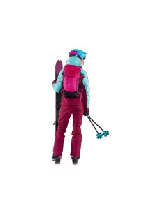 Pantalon de Ski de Randonnée Dynafit Beast Hybrid Beet Red W 2024 Pantalons de ski femme 2