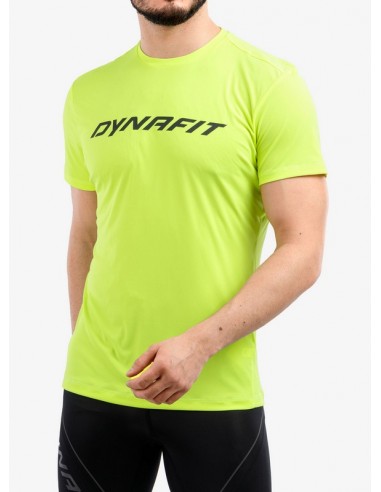 T-Shirt Dynafit Traverse 2 Man Neon Yellow Outdoor