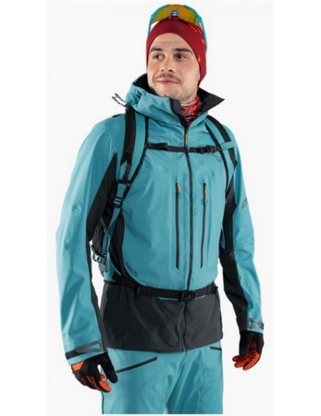 Veste de ski de Randonnée Dynafit Free Infinium Hybrid Blue Goretex Equipements