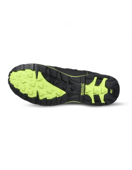 Chaussure de Montagne Homme Regatta Samaris II Mid Black / Electric Lime Accueil