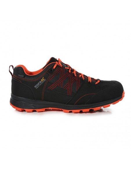 Chaussure de randonnée Regatta Samaris II Low Black / Fiesta Outdoor
