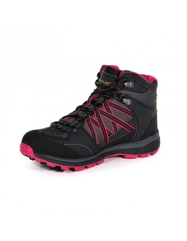 Chaussure de Montagne femme Regatta Lady Samaris II Mid Briar / Dark Cerise Outdoor