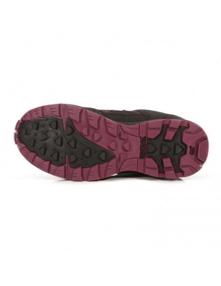 Chaussure de Montagne femme Regatta Lady Samaris II Low Black / Purple Outdoor