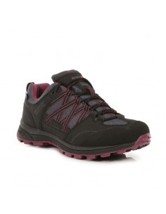 Chaussure de Montagne femme Regatta Lady Samaris II Low Black / Purple Outdoor