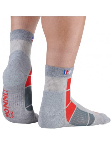 Chaussettes de Randonnée Techniques Monnet Mid Air Red