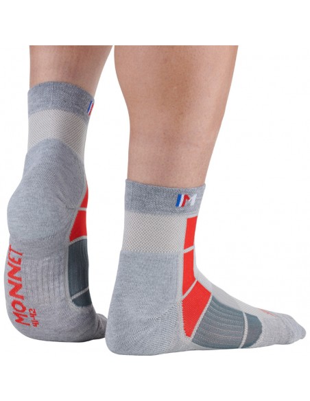 Chaussettes de Randonnée Techniques Monnet Mid Air Red