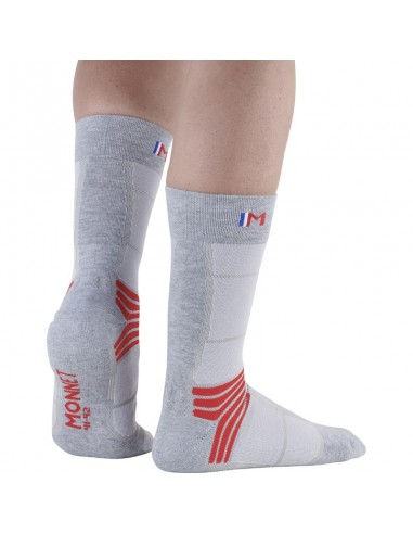 Chaussette Monnet Trek Air Rouge