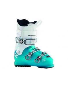 Chaussures de ski Neuves Rossignol Kelia RTL Blue White 2022 23.5 Mondopoint Chaussures ski neuves