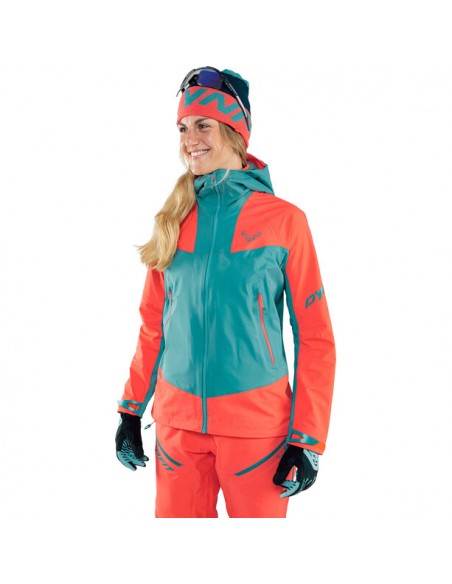 Veste de ski de randonnée / Freeride Dynafit Radical 2 GTX W Hot Coral Vestes de ski femme