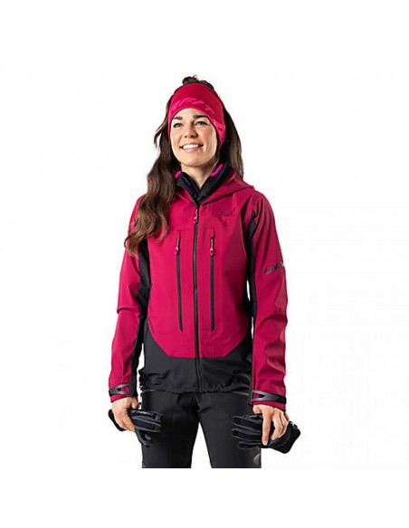 Veste de ski de Randonnée Dynafit Free Infinium GTX Hybrid W Beet Red Vestes de ski femme