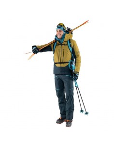 Veste de ski de Randonnée Dynafit Free Infinium Hybrid GTX Army Vestes de ski homme 2