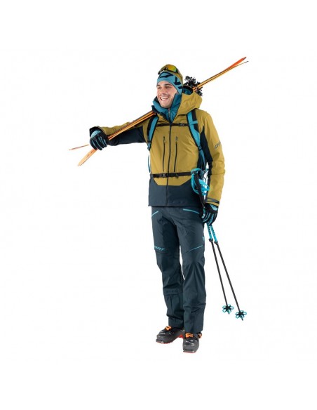 Veste de ski de Randonnée Dynafit Free Infinium Hybrid GTX Army Vestes de ski homme