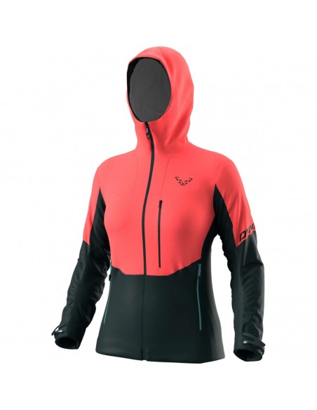 Veste de ski de randonnée / Freeride Dynafit Radical Infinium Hybrid W Hot Coral Vestes de ski femme