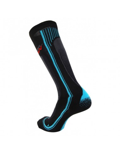 Chaussettes de ski Techniques Rywan New Cortina Mi Bas de Ski Bleu Chaussettes de ski