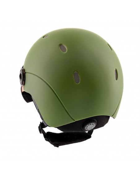 Casque de ski visière Sinner Titan Visor Moss Green Casques de ski avec visière
