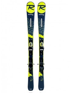 Ski Occasion Rossignol React X Ca 2022 + Fix Look Xpress11 Ski adulte