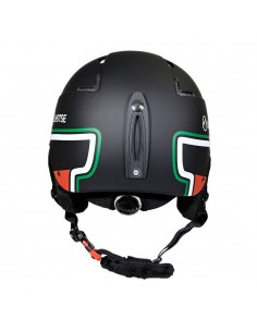 Casque de ski Lhotse Silicate Black Green Ajustable à molette Casques de ski adulte 2