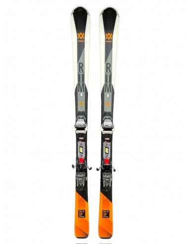 Ski Occasion Volkl RTM 7.4 Trait + Fix Marker Ski adulte