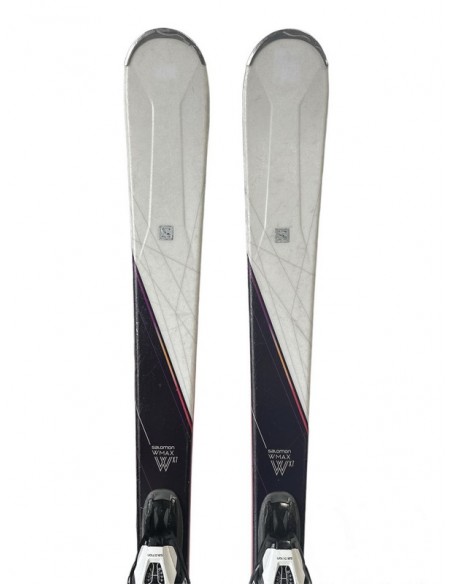 Ski Occasion Salomon W Max 7 + Fix Ski adulte