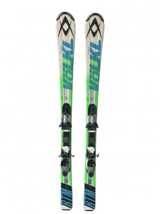 Ski Occasion Volkl RTM Green Blue + Fix Ski adulte