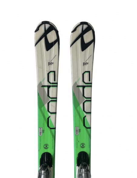 Ski Occasion Volkl Code 7.4 + Fix marker Ski adulte