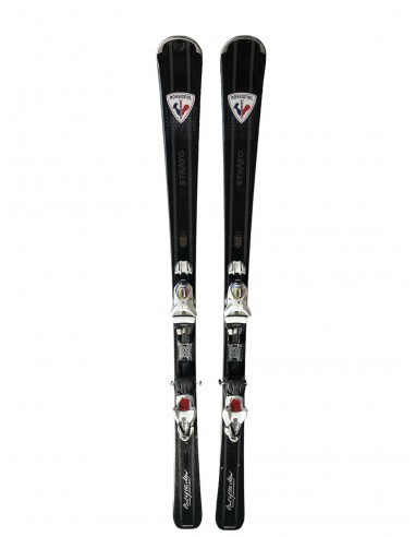 Ski Occasion Rossignol Strato Edition Black + Fix Look Ski adulte