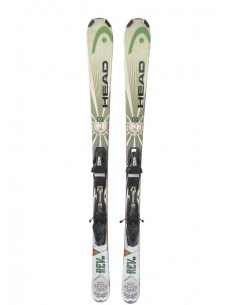 Ski Occasion Head Rev 80 Blanc + Fix Tyrolia Ski adulte