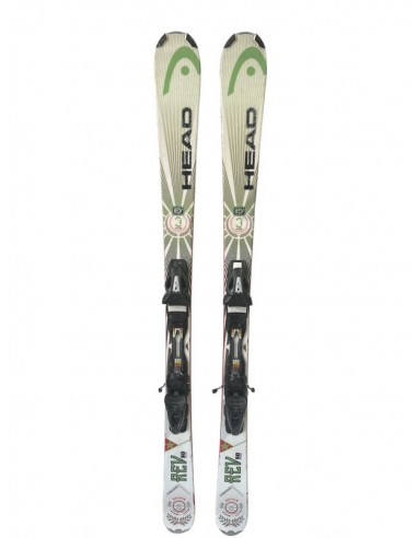 Ski Occasion Head Rev 80 Blanc + Fix Tyrolia Ski adulte