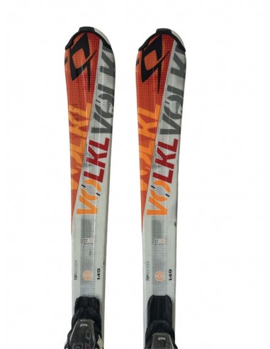 Ski Occasion Volkl RTM Orange + Fix Ski adulte