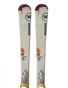 Ski Occasion Rossignol Famous 2 ltd + Fix Look Ski adulte 2