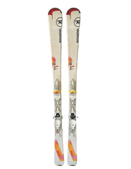 Ski Occasion Rossignol Famous 2 ltd + Fix Look Ski adulte