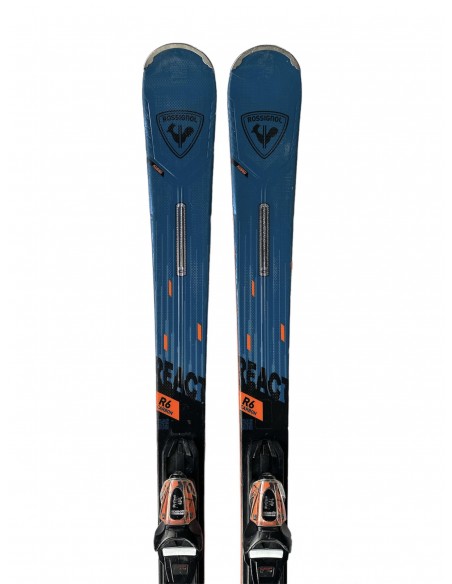 Ski Occasion Rossignol React R6 Carbon 2023 + Fix Look Xpress11 SECOND CHOIX Ski adulte