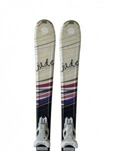 Ski junior Occasion Elan Stuff Jade + Fix Ski junior 2