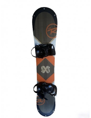 Pack Snowboard Occasions Rossignol Orange + Fix Taille 145cm Snowboard