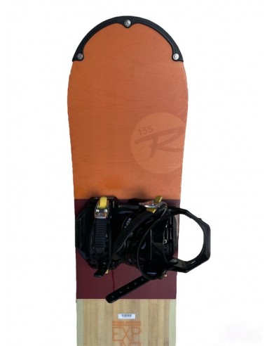 Pack Snowboard Test Rossignol Exp Orange Bordeaux + Fix Snowboard occasion