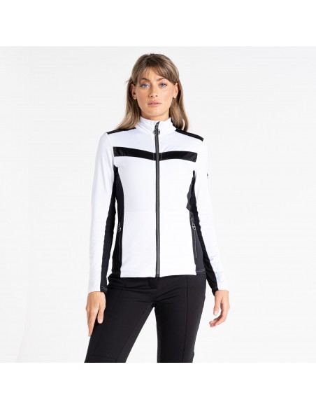 Veste femme Technique Dare 2b Divinity Core II White/Black Vêtements Outdoor