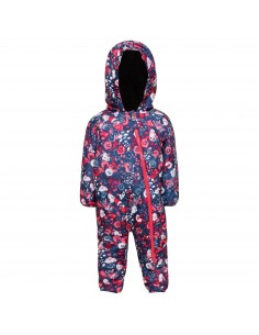 Combinaison de ski Neuve Dare 2B Bambino II Virtual Pink Flowers Pantalons de ski enfant