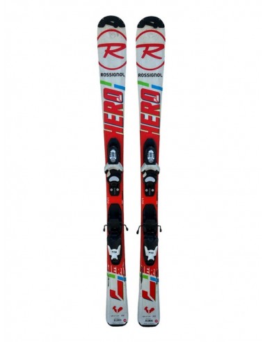 Ski Junior Rossignol Hero Occasion + Fix Look Ski junior