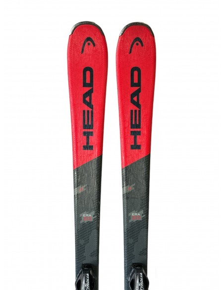 Ski Occasion Head Ambition 75 Red + Fix Tyrolia GW Ski adulte