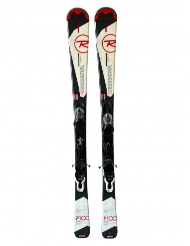 Ski Occasion Rossignol Pursuit 100 Blanc + Fix Look Ski adulte