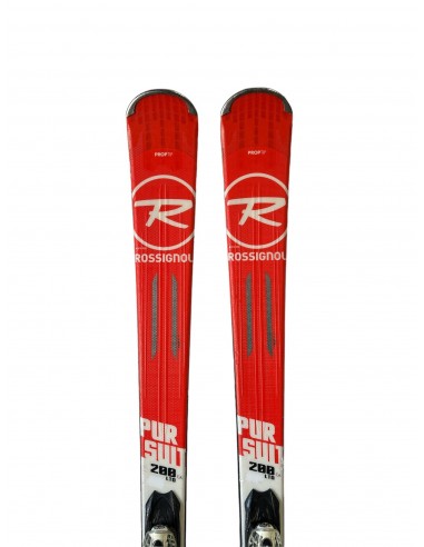 Ski Occasion Rossignol Pursuit 200 Red + Fix Look Ski occasion homme