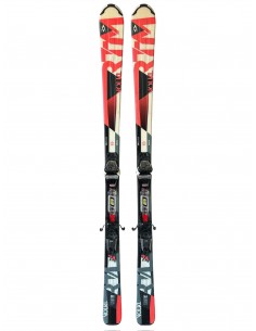 Ski Occasion Volkl RTM 7.4 Orange + Fix Ski adulte