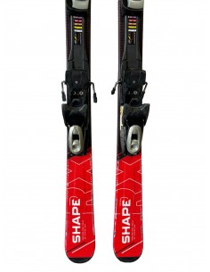 Ski Occasion Head Shape RX Rouge + Fix Ski adulte 2