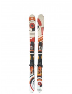 Ski Freestyle Occasion Dynastar Serial Orange + Fix Ski adulte