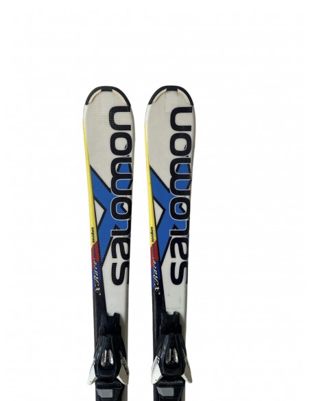 Ski Occasion Salomon X Race Junior + fix Ski junior occasion
