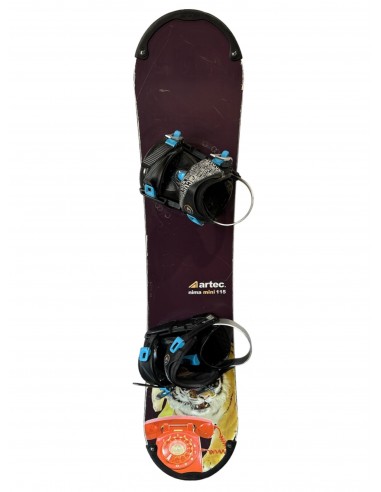 Snowboard Occasion Artec Nima Mini + Fix Snowboard